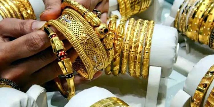 How much cheaper did gold become