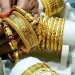 How much cheaper did gold become