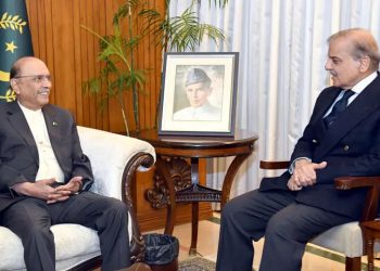 ایوان صدر میں بڑی بیٹھک ،صدر زرداری ،وزیراعظم کی ملاقات