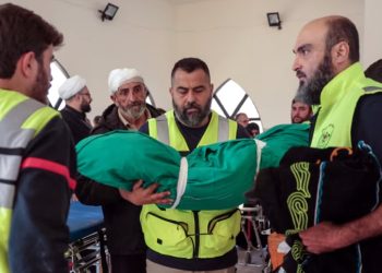 Israeli attack on Lebanon Family including infant girl killed at father's funeral