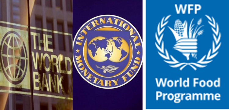 Joint meeting of World Bank, IMF, World Food Program to review impact of war on global economy