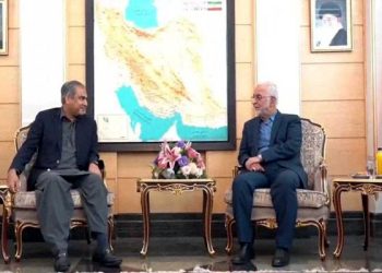 Mohsin Naqvi meets with his Iranian counterpart