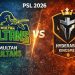 PSL Eliminator Hyderabad Kingsmen and Multan Sultans will face off today