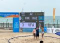 Pakistan's big success in beach wrestling