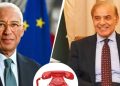 وزیراعظم شہبازشریف سے یورپی کونسل کے صدر کا رابطہ