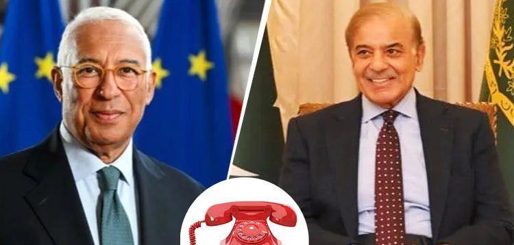 وزیراعظم شہبازشریف سے یورپی کونسل کے صدر کا رابطہ