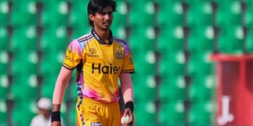 پشاور زلمی کے علی رضا کی ہیٹ ٹرک