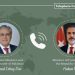اسحاق ڈار اور ترکیہ کے وزیر خارجہ کا ٹیلیفونک رابطہ