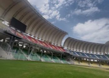 پشاور کے کرکٹ اسٹیڈیم میں خیبر پختونخوا اسمبلی کا اجلاس