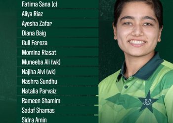 زمبابوے کیخلاف سیریز،پاکستان ویمن ٹیم کااعلان