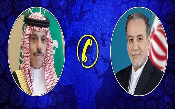 ایران ،سعودی عرب کے وزرائے خارجہ کا ٹیلیفونک رابطہ