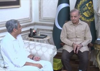 وزیراعظم سے وزیر داخلہ محسن نقوی کی ملاقات