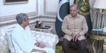 وزیراعظم سے وزیر داخلہ محسن نقوی کی ملاقات
