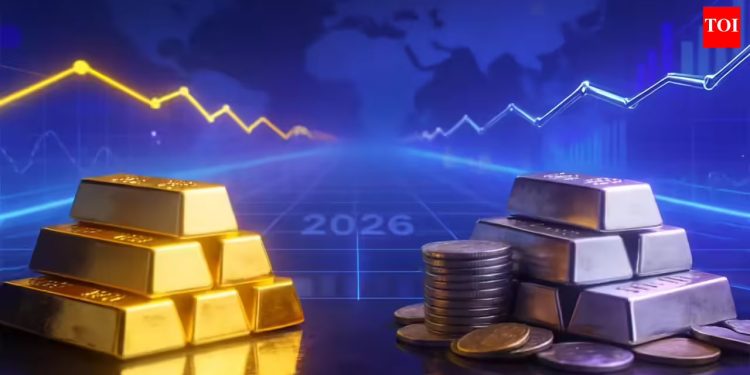 سونے اور چاندی کی قیمت میں مزید کمی