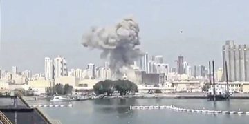 ایران کے  متحدہ عرب امارات پر میزائل حملے