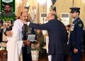 Brave citizen Liaquat Ali Shaheed, who saved the population from a major disaster, was awarded the Star of Courage.