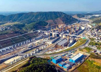 China's water corridor, 134-kilometer-long canal project