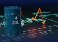 Crude oil price declines in the global market