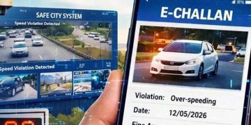 Digital traffic challan system introduced based on video evidence
