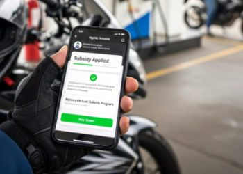 Digital way to get subsidy for motorcyclists