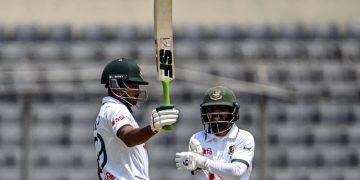 First Test Bangladesh continues confident batting against Pakistan