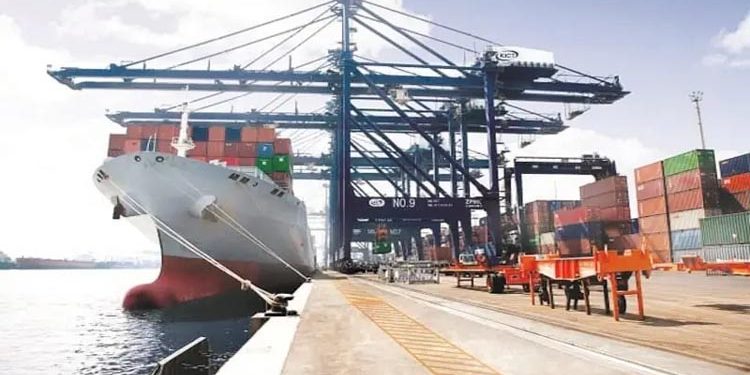 First transshipment cargo ship arrives at Karachi Port Trust