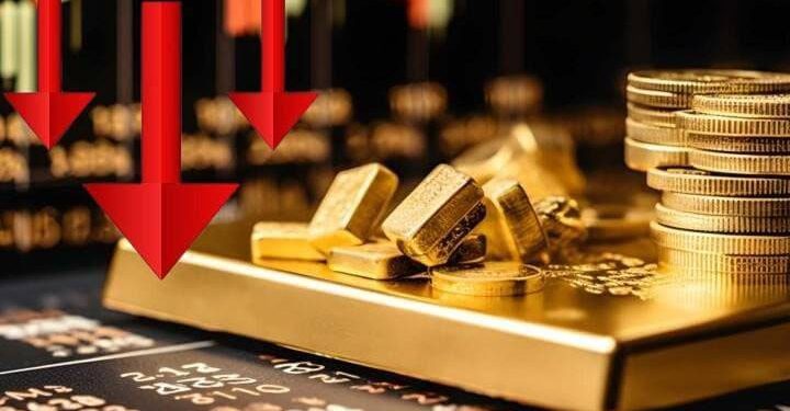 سونے کی قیمت کو ریورس گیئر لگ گیا