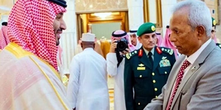 Governor Sindh Nehal Hashmi meets Saudi Crown Prince in Mecca
