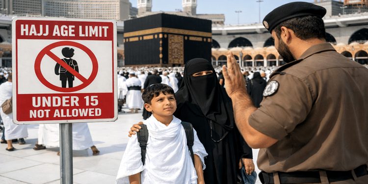 Hajj banned for those under 15 years of age