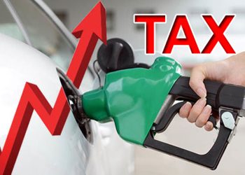 How much tax does the government charge on a liter of petrol