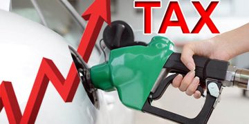 How much tax does the government charge on a liter of petrol