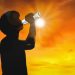 How to eliminate dehydration in the body in extreme heat