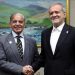 Iranian President Masoud Peshkeshian telephoned the Prime Minister
