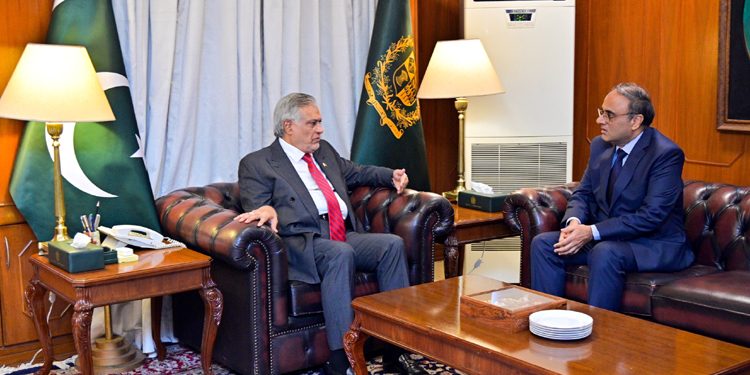 Iran's Ambassador-designate Imran Ahmad Siddiqui meets Ishaq Dar