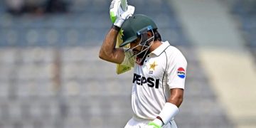 Second Test Pakistani batting line-up struggles in first innings against Bangladesh