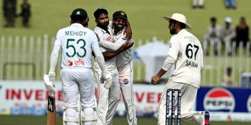 The first Test match between Pakistan and Bangladesh begins on May 8.