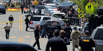 Three dead, two suspected attackers killed in attack on Islamic center in US