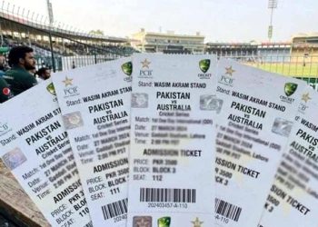 Ticket sales for Pak-Australia ODI series begin today