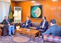 Turkish Ambassador Irfan Nazir Oglu meets Ishaq Dar