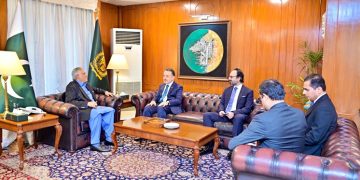 Turkish Ambassador Irfan Nazir Oglu meets Ishaq Dar