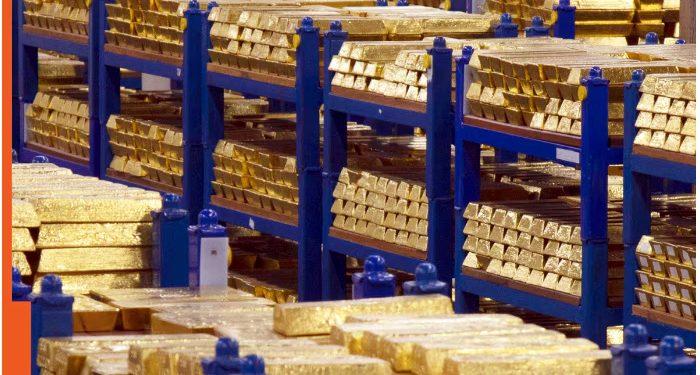 Which countries have the largest gold reserves in the world