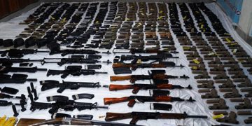 Action taken in Muzaffarabad, 5 suspects arrested, digital devices, weapons recovered