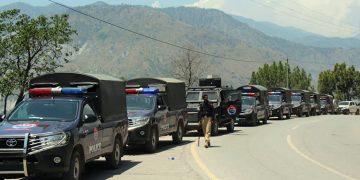 Azad Kashmir, Banned Action Committee firing, hooliganism, several security personnel martyred