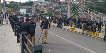 آزاد کشمیر پولیس کا کالعدم جوائنٹ عوامی ایکشن کمیٹی کیخلاف ایکشن ،72افراد گرفتار