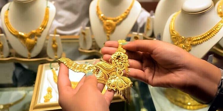 Big drop in gold price