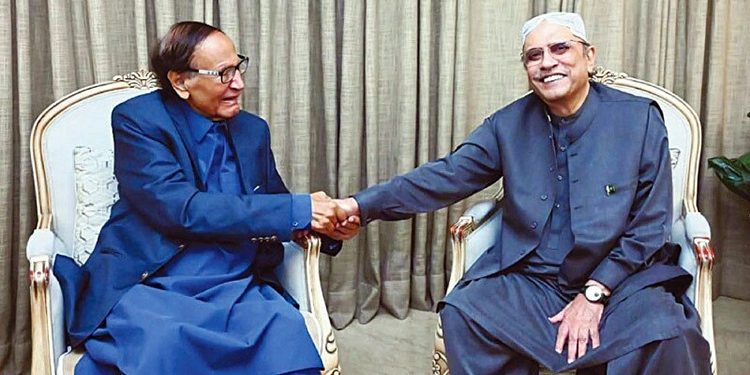 Chaudhry Shujaat congratulates President Zardari, Bilawal on winning Gilgit-Baltistan elections