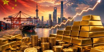 China bought nearly 10 tons of gold in May