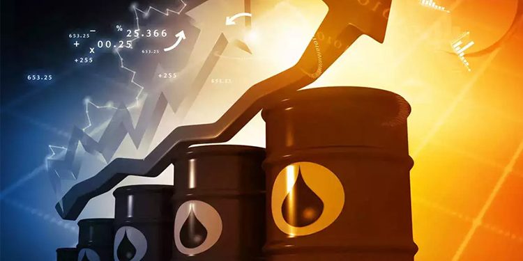 Crude oil prices rise again in the global market