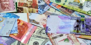 Dollar, Rial, Dirham and Rupee, one currency for many countries