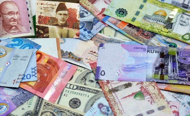 Dollar, Rial, Dirham and Rupee, one currency for many countries